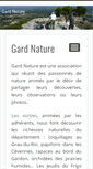 Mobile Screenshot of gard-nature.com